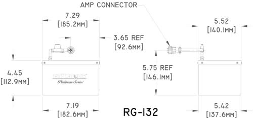 RG-132 Concorde Aircraft Battery Drawing