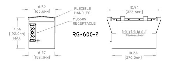 The RG-600-2 Concorde Aircraft Battery is Certified for the MD Helicopters 600N	